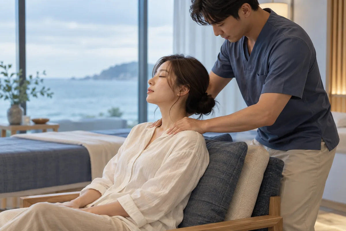 남쌤 코스의 분위기를 보여주는 연출 이미지